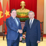 Tổng Bí thư Tô Lâm tiếp Đại sứ Mỹ tại Việt Nam Marc Knapper