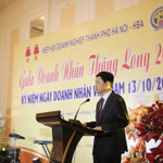 Phó Chủ tịch HĐND thành phố Hà Nội Phạm Quí Tiên phát biểu tại sự kiện