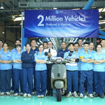 2 triệu xe Piaggio đã được lắp ráp tại Việt Nam