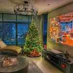 Người đẹp sinh năm 1982 rất chăm decor nhà cửa theo các dịp lễ tết