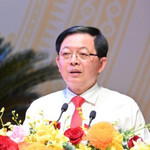 Ông Hồ Quốc Dũng phát biểu tại Đại hội đại biểu Đảng bộ tỉnh Gia Lai lần thứ 1, nhiệm kỳ 2025-2030, diễn ra ngày 3/10
