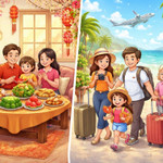  Tết nên đi du lịch hay ở nhà sum vầy cùng gia đình?