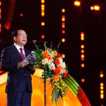  Ông Trịnh Văn Quyết, Ủy viên Bộ Chính trị, Bí thư Trung ương Đảng, Trưởng ban Tuyên giáo và Dân vận Trung ương phát biểu tại Liên hoan Phát thanh toàn quốc lần thứ 17