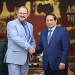 Thủ tướng Phạm Minh Chính tiếp ông Cristiano Amon, Chủ tịch kiêm Tổng Giám đốc điều hành tập đoàn Qualcomm