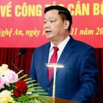 Ông Nguyễn Khắc Thận, tân Bí thư Tỉnh ủy Nghệ An