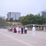 Hành trình về nguồn của cựu học sinh Trường THPT Hồng Quang niên khóa 1974–1977: Kết nối ký ức, bồi đắp giá trị truyền thống