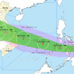 Dự báo hướng đi và vùng ảnh hưởng của bão Kalmaegi, tối 3/11