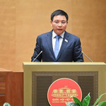 Bộ trưởng Bộ Tài chính Nguyễn Văn Thắng trình bày tờ trình
