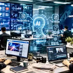 AI có thể hỗ trợ các cơ quan báo chí nâng cao năng suất lao động. Ảnh minh họa: IT