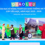 Hơn 1.000 học sinh tham gia chương trình giao lưu tìm hiểu kỹ năng an toàn giao thông cấp Quốc gia