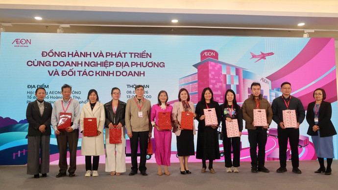 Chương trình "AEON Việt Nam đồng hành và phát triển cùng doanh nghiệp địa phương và đối tác kinh doanh" đã diễn ra thành công tại TP.HCM và Hà Nội