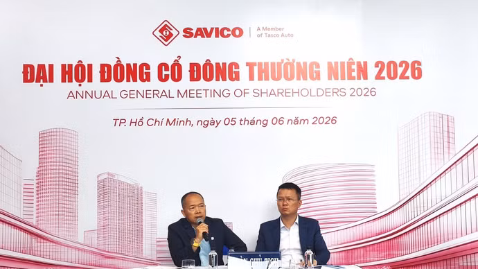 Năm 2026, Savico mục tiêu bán ra thị trường 28.853 xe ô tô các loại, chỉ bằng 78% so với 2025