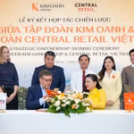 Đại diện Kim Oanh Group và Central Retail Việt Nam ký kết hợp tác chiến lược cùng phát triển hệ sinh thái thương mại - dịch vụ hiện đại tại các khu đô thị