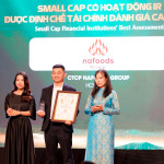 Nafoods Group được cả nhà đầu tư và các định chế tài chính đánh giá là doanh nghiệp có hoạt động IR tốt nhất 2025