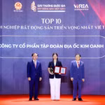 Kim Oanh Group thắng lớn tại Giải thưởng Quốc gia Bất động sản Việt Nam 2026
