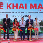 Khai mạc giải Marathon quốc tế Hà Nội Techcombank mùa thứ 3, lan tỏa ý nghĩa nhân văn, tinh thần gắn kết cộng đồng