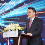 Thứ trưởng Bộ Tài chính Trần Quốc Phương phát biểu tại chương trình “Đối thoại hợp tác công tư (PPP) - Hợp tác, đổi mới, hiệu quả”