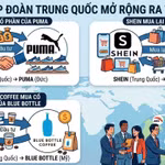 Mua lại các thương hiệu nước ngoài đã có tên tuổi là con đường nhanh hơn và hiệu quả hơn so với việc xây dựng từ đầu