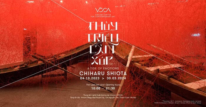 Triển lãm “Thuỷ triều cảm xúc” diễn ra tại VCCA từ 4/10/2023 đến hết 30/3/2024