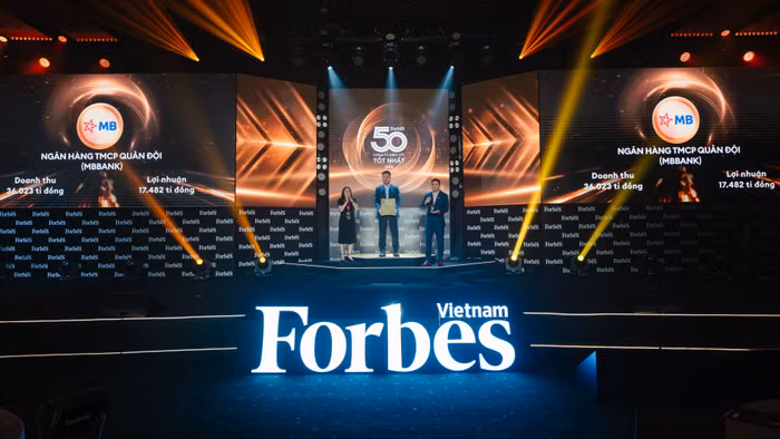 Đây là lần thứ 9 liên tiếp MB có mặt trong Top 50 công ty niêm yết tốt nhất Việt Nam 2022 