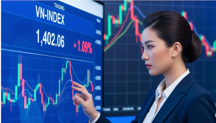 Thị trường giữ quán tính tăng, VN-Index đang hướng vùng 1.420 điểm trong ngắn hạn