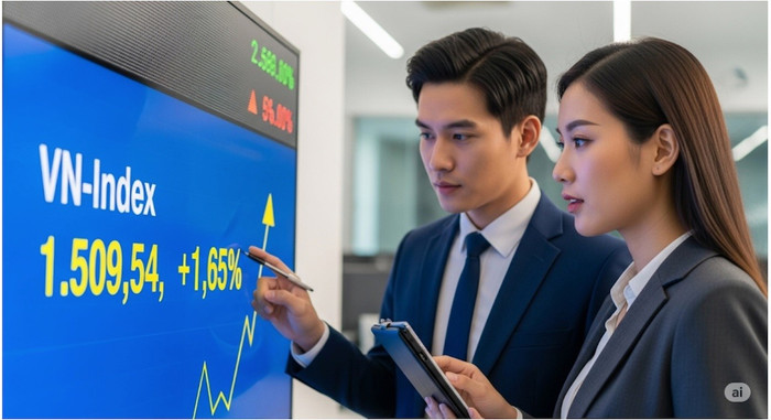 VN-Index tăng tốc mạnh mẽ, mục tiêu 1.530 điểm ngày càng gần