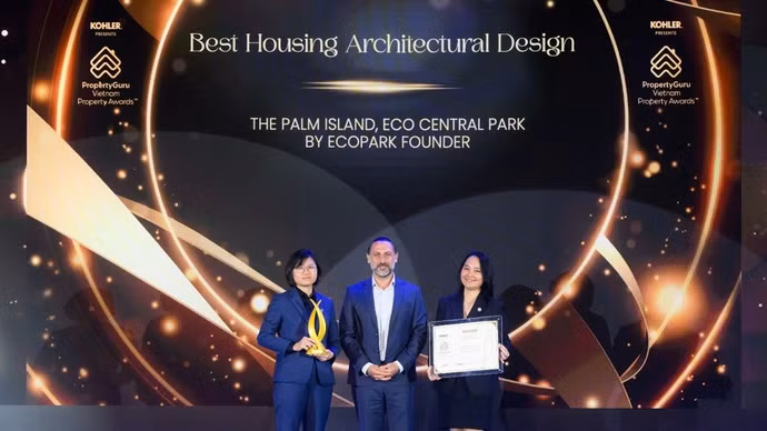 Retreat Forest của Ecopark được vinh danh tại PropertyGuru 2026