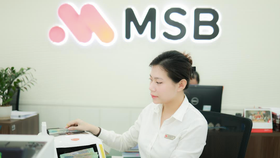 Đẩy mạnh tín dụng, MSB báo lợi nhuận 9 tháng đạt 72% kế hoạch năm