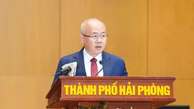 Ông Đỗ Thành Trung, Chủ tịch UBND thành phố Hải Phòng