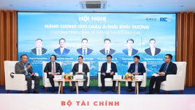 Toàn cảnh buổi thông tin với báo chí