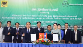 Công ty Cổ phần Bình Điền Quảng Trị và Công ty Phaiboun Trading Im&Ex Co.Ltd ký kết hợp tác