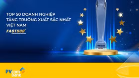 PVcomBank duy trì thành 6 năm liên tiếp trong top 50 doanh nghiệp có tốc độ tăng trưởng cao và bền vững nhất cả nước