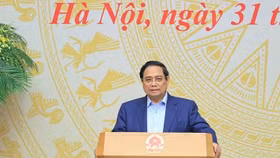 Thủ tướng Phạm Minh Chính điểm lại một số kết quả cụ thể đạt được và đúc kết một số bài học quan trọng - Ảnh: VGP.