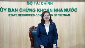 Bà Vũ Thị Chân Phương, Chủ tịch Ủy ban Chứng khoán Nhà nước