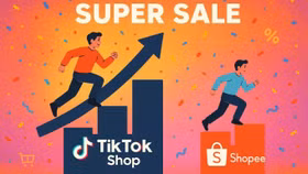 Chiến thuật đòn bẩy kép giúp TikTok Shop vượt Shopee trong sự kiện siêu sale 