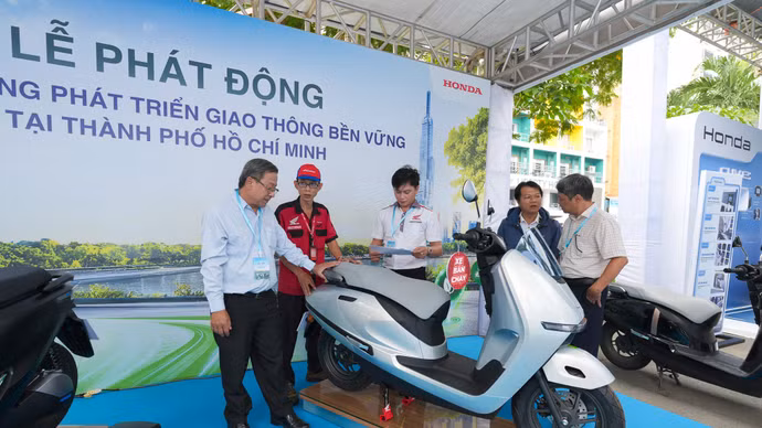 Honda Việt Nam phối hợp cùng thành phố Hồ Chí Minh thúc đẩy chuyển đổi giao thông xanh